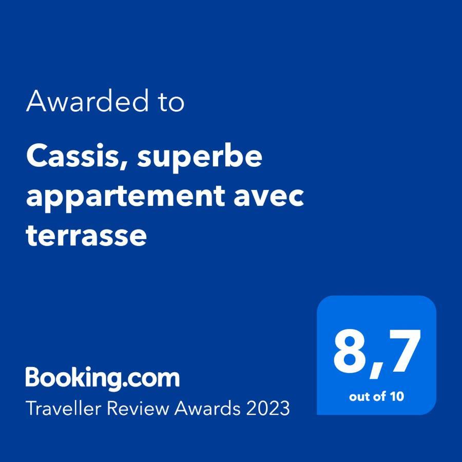 Cassis, Superbe Appartement Avec Terrasse Екстер'єр фото